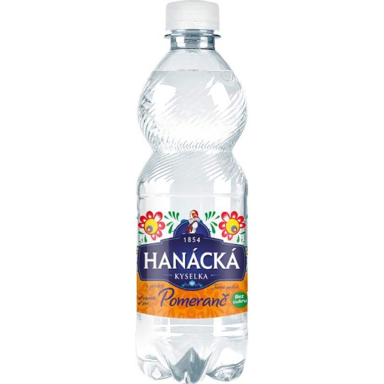 Hanácká kyselka pomeranč 0,5l - PET