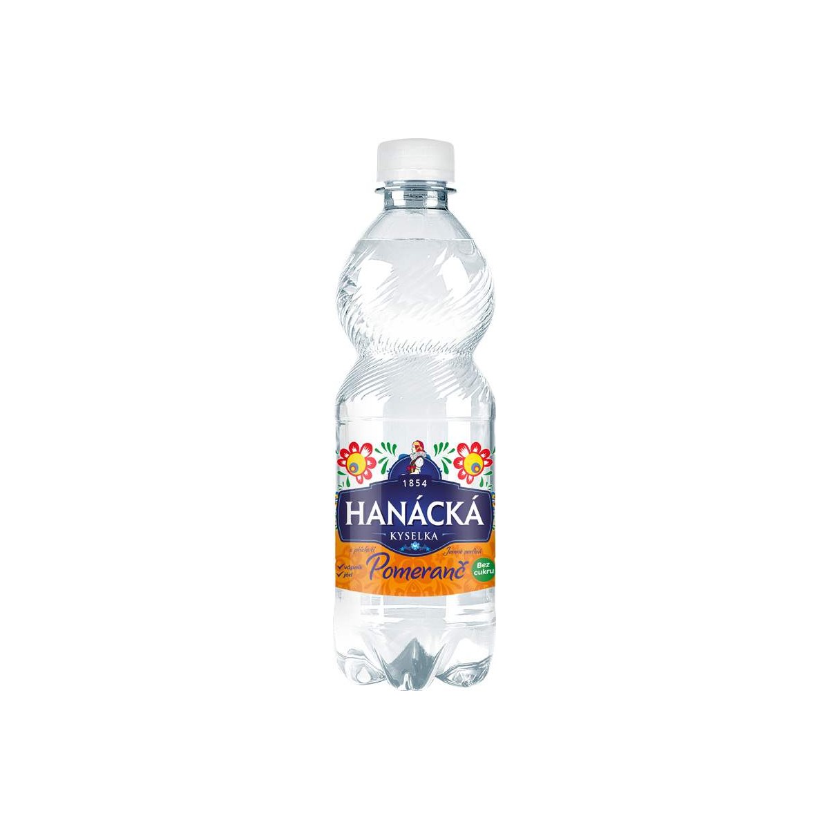 Hanácká kyselka pomeranč 0,5l - PET