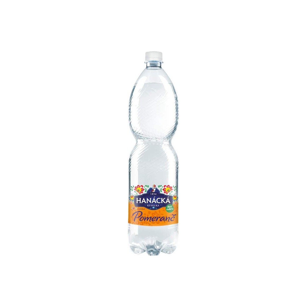 Hanácká kyselka pomeranč 1,5l - PET