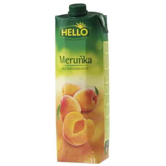 Hello meruňka 1l