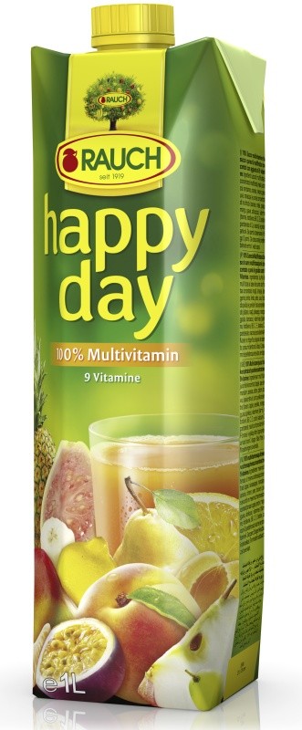 Rauch Happy day multivitamin 100% 1l