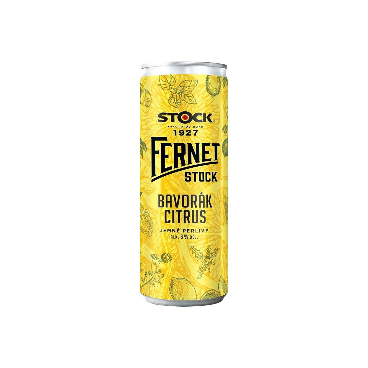 Fernet Stock Bavorák Citrus 0,25l - plech