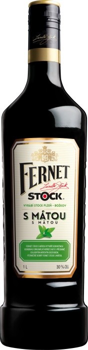 Fernet Stock s mátou 1l