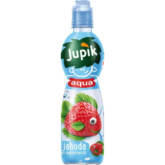 Jupík Aqua jahoda 0,5l - PET
