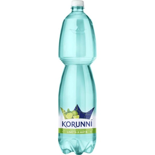 Korunní Limeta a máta 1,5l - PET