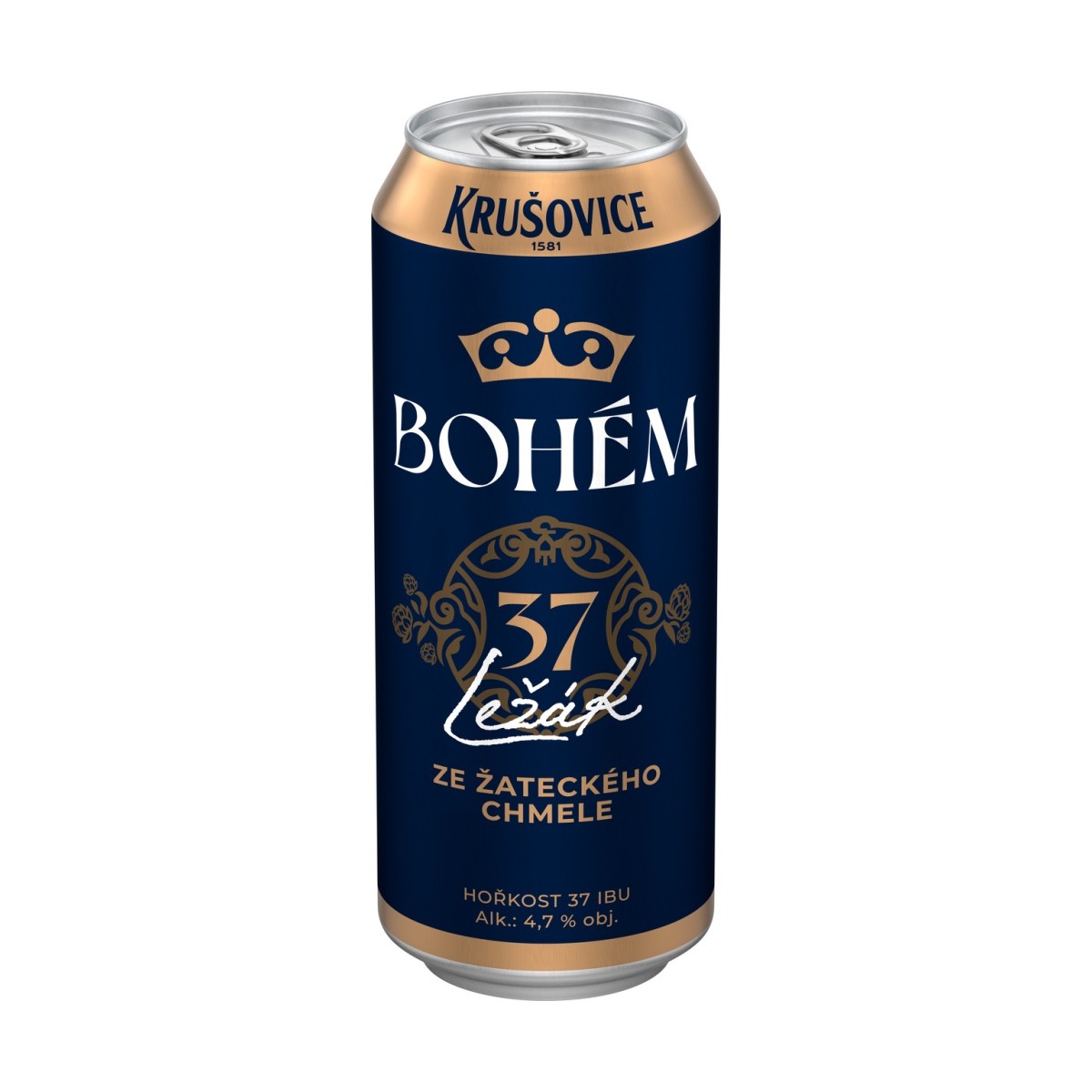 Krušovice Bohém 0,5l - plech