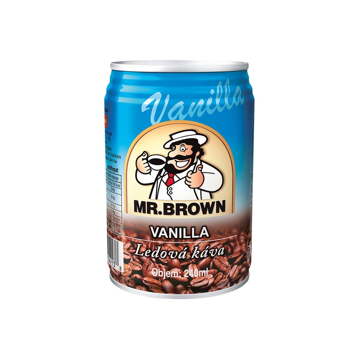 Mr. Brown vanilla 0,24l plech