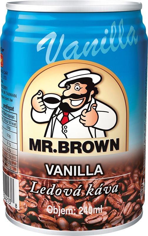 Mr. Brown vanilla 0,24l plech