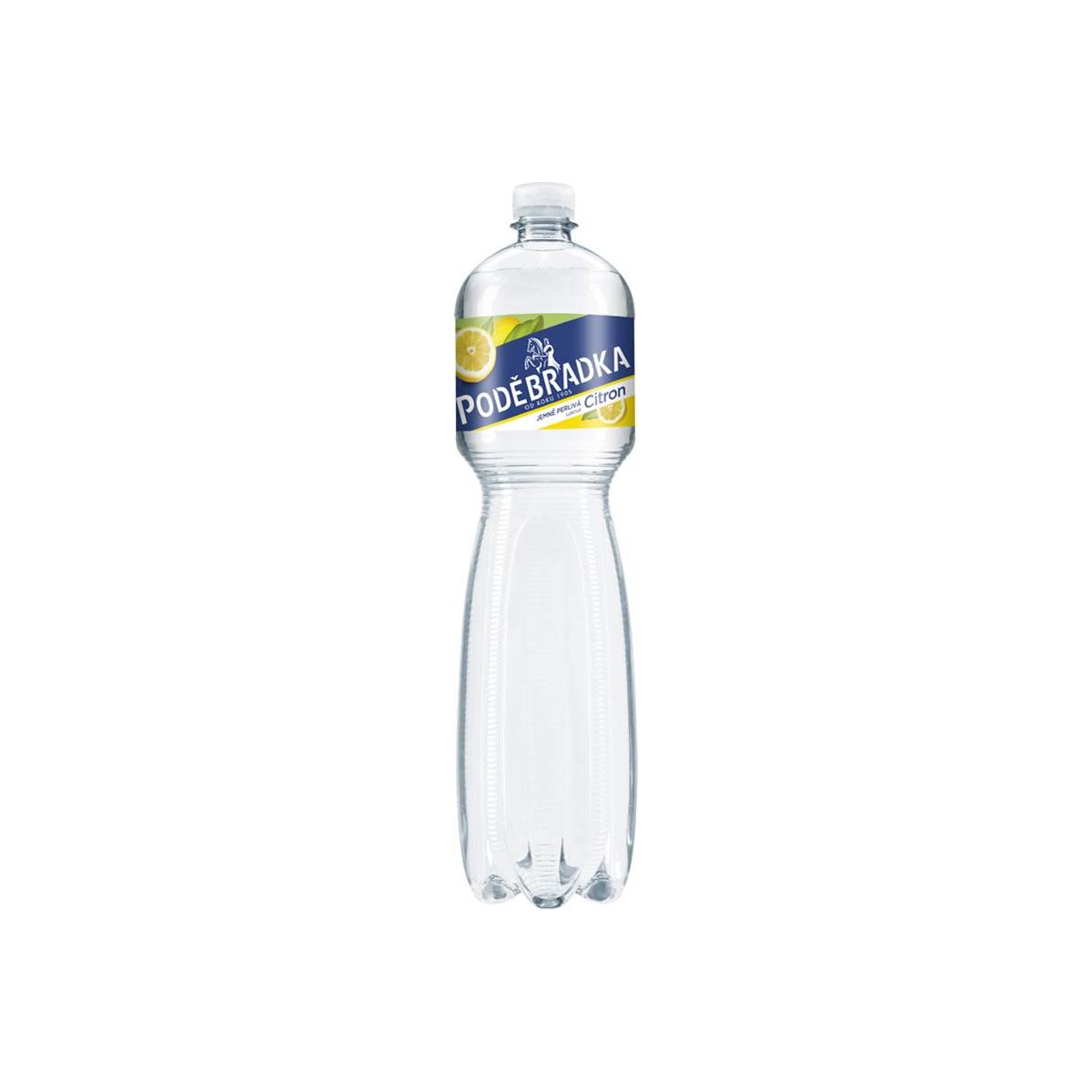 Poděbradka Citron jemně perlivá 1,5l - PET