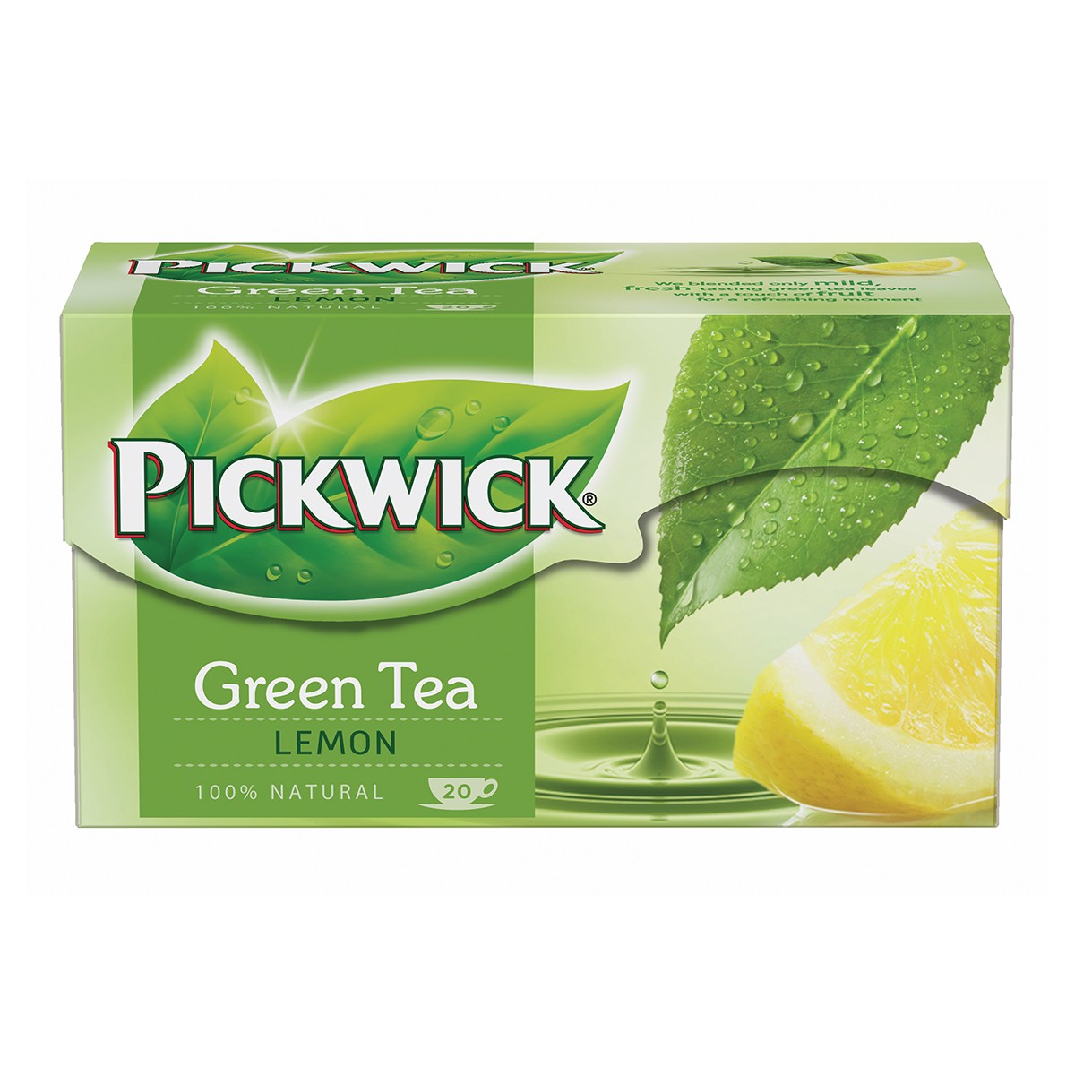 Pickwick Zelený čaj s citronem 20x2g