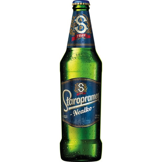 Staropramen nealko 0,5l - sklo