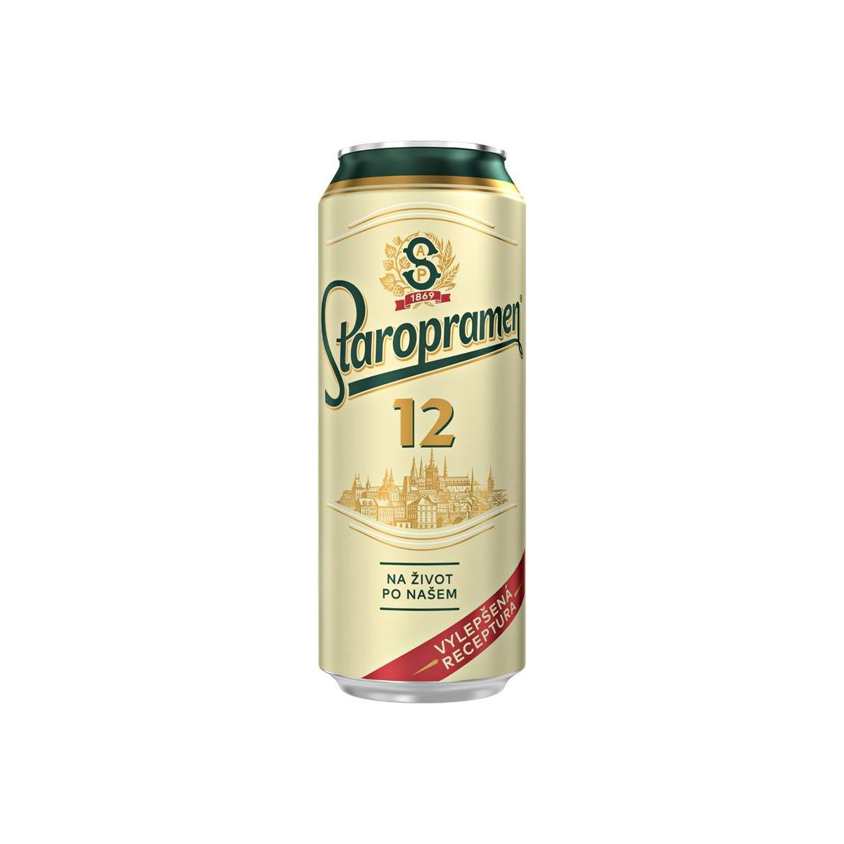 Staropramen ležák 0,5l - plech