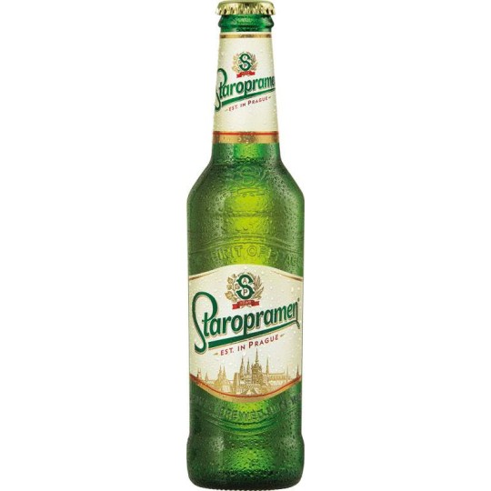 Staropramen ležák 0,33l - sklo