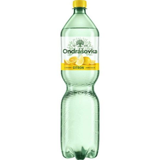 Ondrášovka Citron jemně perlivá 1,5l - PET