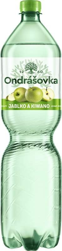 Ondrášovka jablko a kiwano jemně perlivá 1,5l - PET
