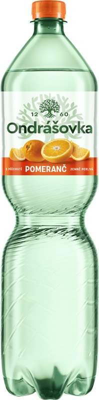Ondrášovka pomeranč jemně perlivá 1,5l - PET