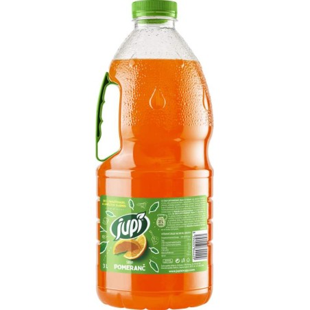 Ovocný sirup JUPÍ pomeranč 3l - PET