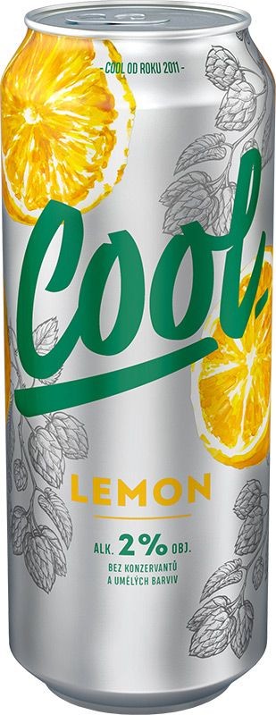Staropramen cool lemon 0,5l - plech