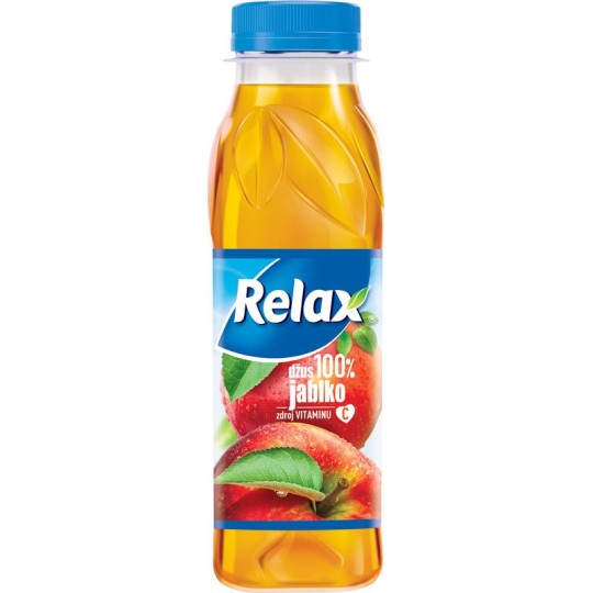 Relax jablko 100% 0,3l PET