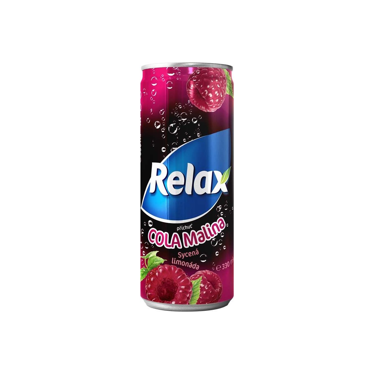 Relax Limonáda cola+malina 0,33l plech