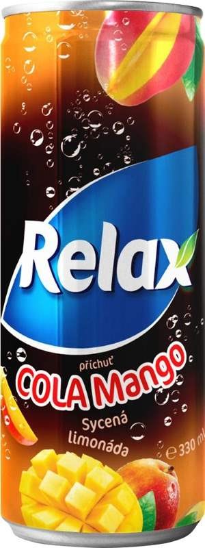Relax Limonáda cola+mango 0,33l plech