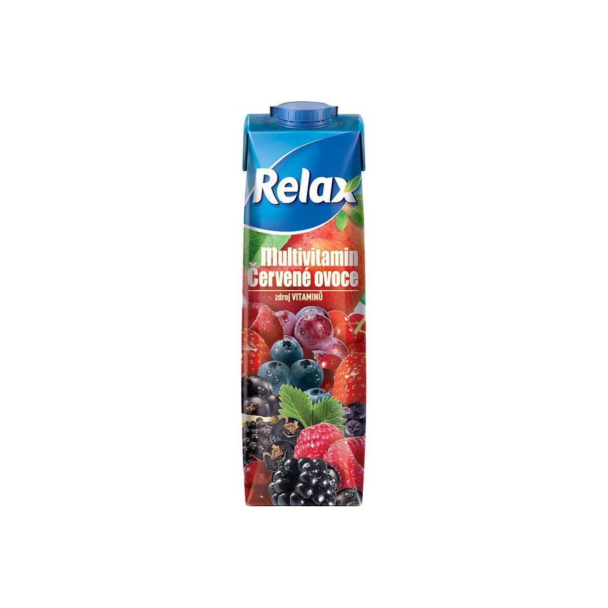 Relax multivitamin červené ovoce 1l