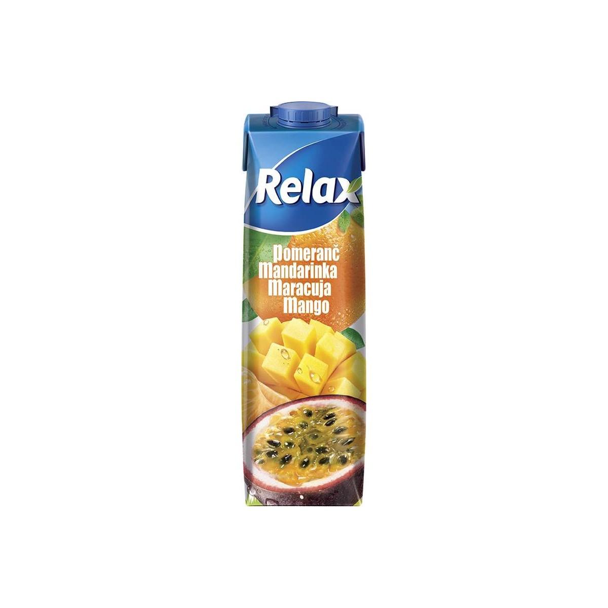 Relax pomeranč - mandarinka - maracuja - mango 1l