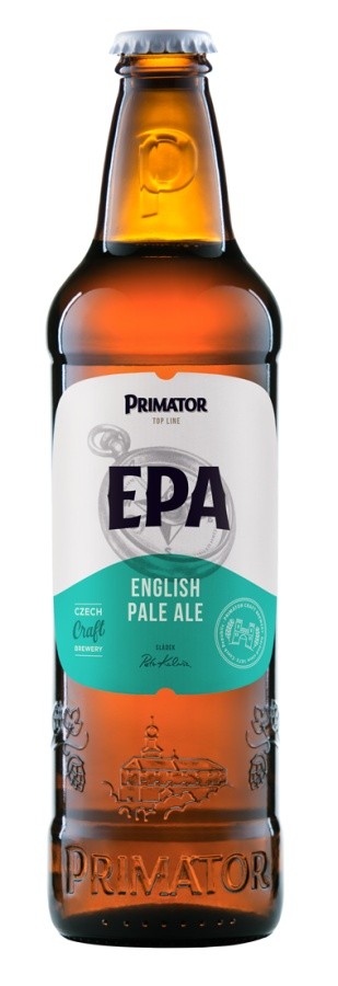 Primátor English Pale Ale 0,5l - sklo