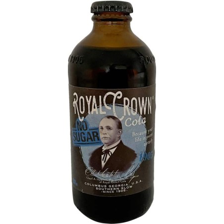 Royal Crown Cola NO SUGAR 0,25l sklo