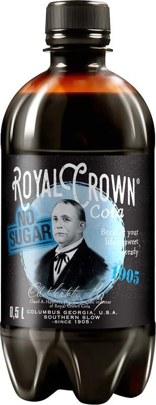 Royal Crown Cola NO SUGAR 0,5l PET