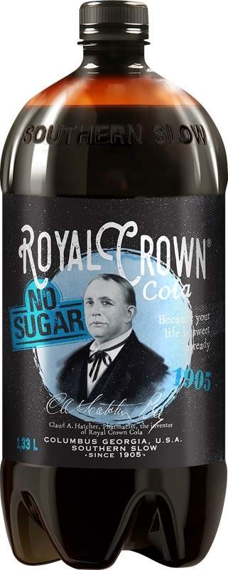 Royal Crown Cola NO SUGAR 1,33l PET