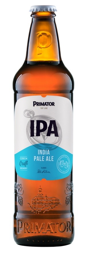 Primátor India Pale Ale 0,5l - sklo