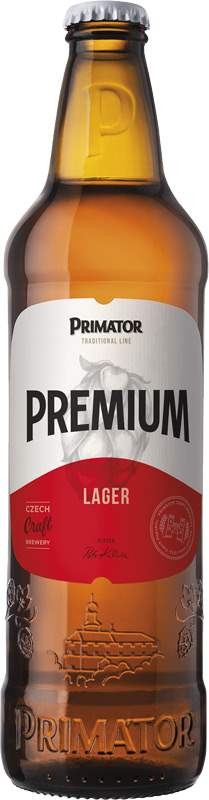 Primátor Premium 0,5l - sklo