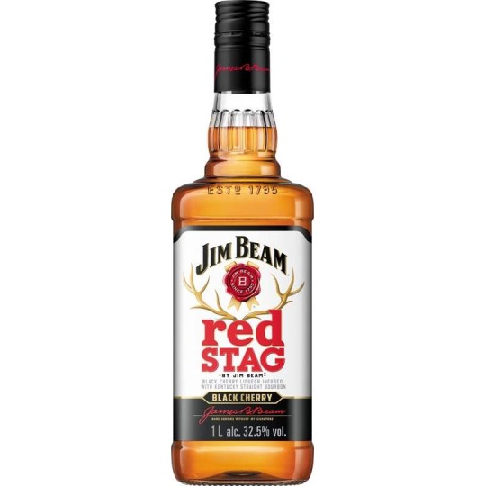 Jim Beam Red Stag Black Cherry 1l