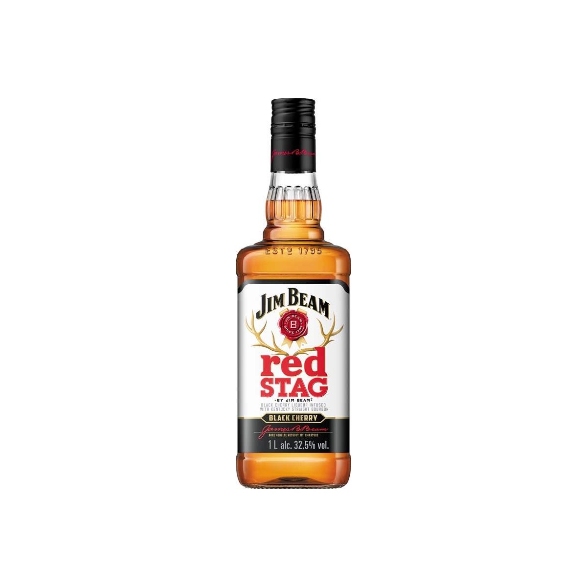 Jim Beam Red Stag Black Cherry 1l