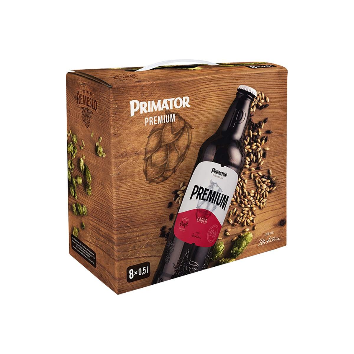 Primátor Premium multipack 8x0,5l - sklo