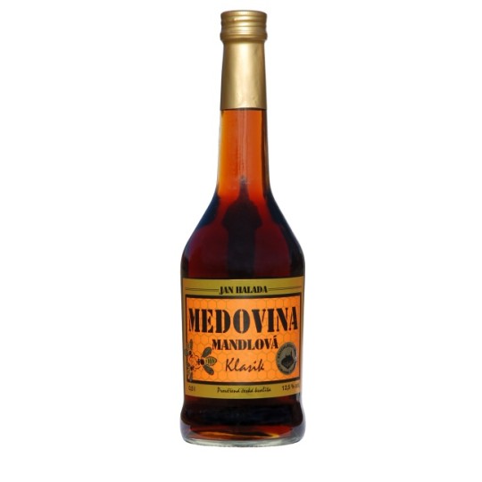Medovina mandlová 12,5% 0,5l - Česká včela