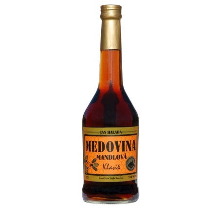 Medovina mandlová 12,5% 0,5l - Česká včela
