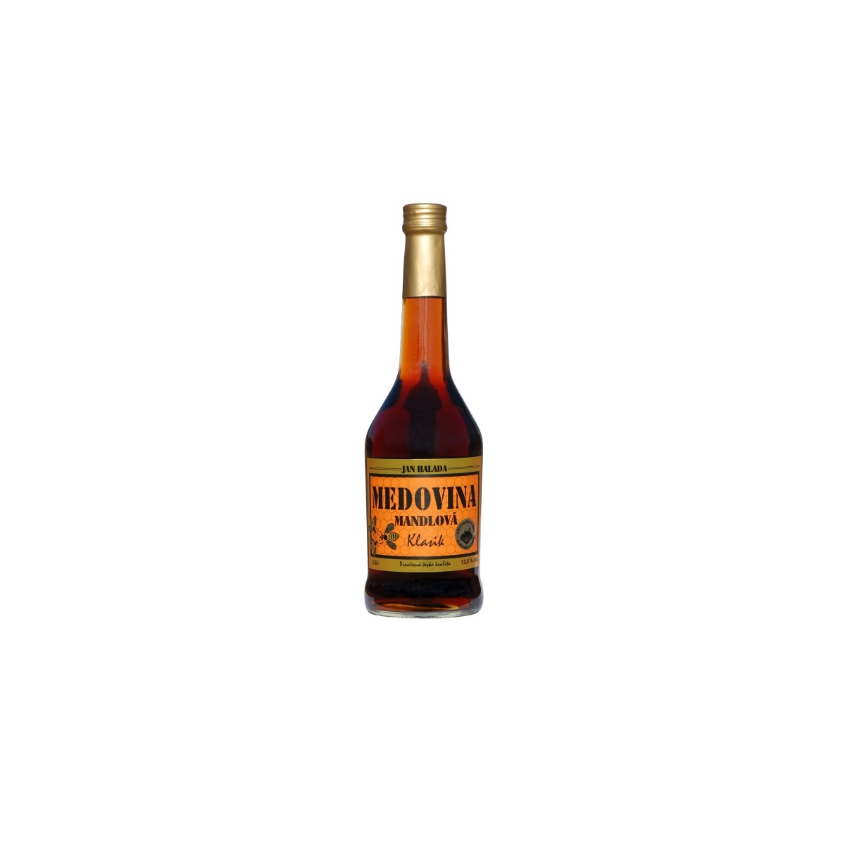 Medovina mandlová 12,5% 0,5l - Česká včela
