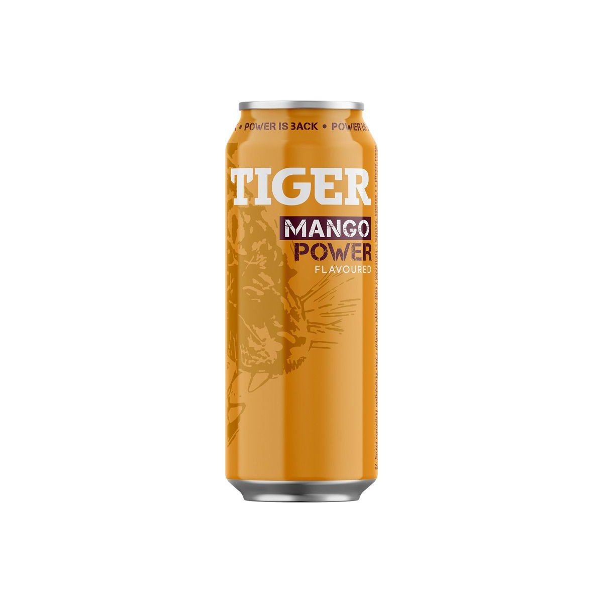 Tiger mango energy 0,5l plech