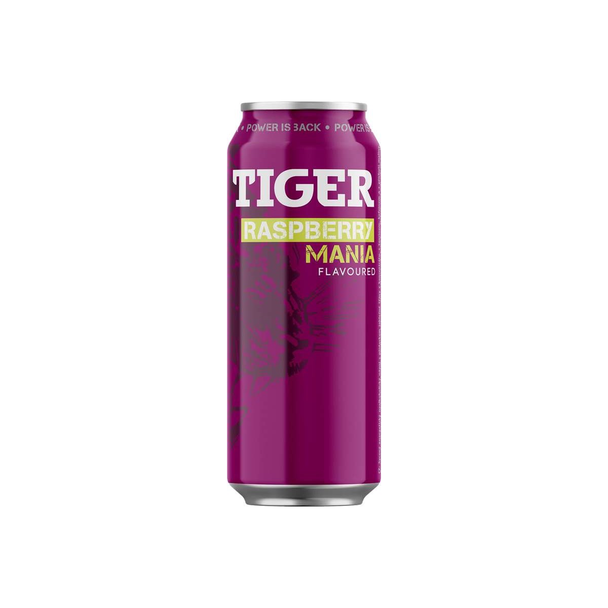 Tiger malina energy 0,5l plech