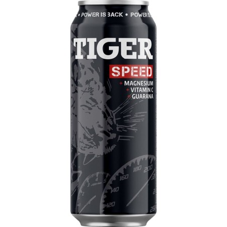 Tiger speed energy 0,5l plech