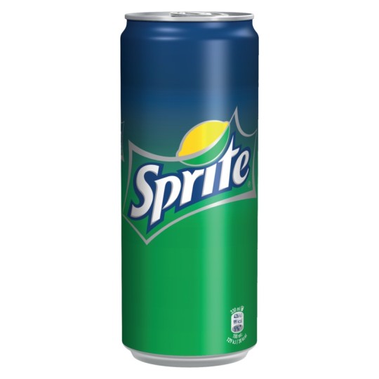 Sprite 0,33l - plech