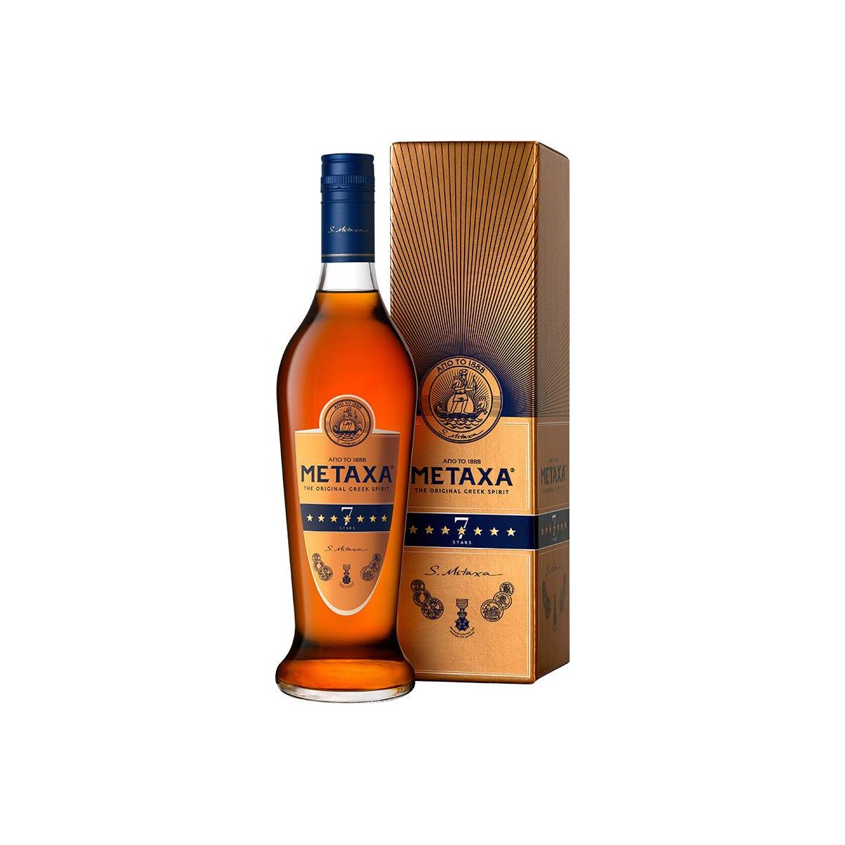 Metaxa 7* 0,7l - box