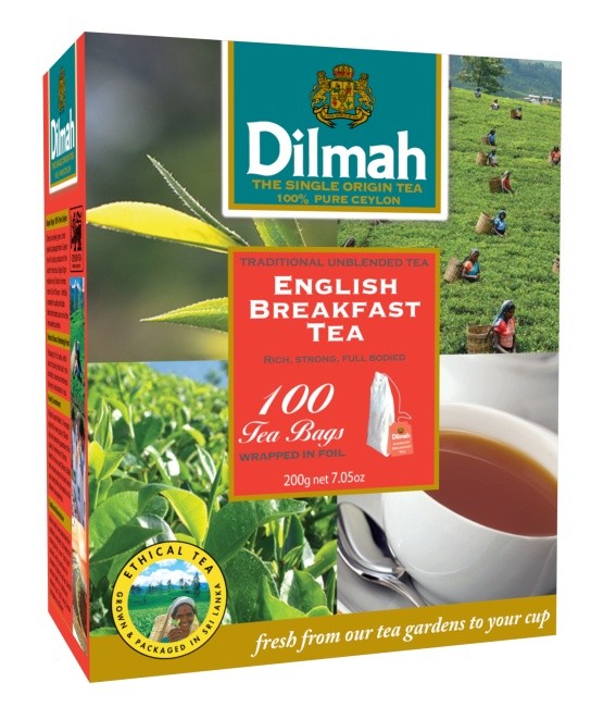 Dilmah English Breakfast 100x2g