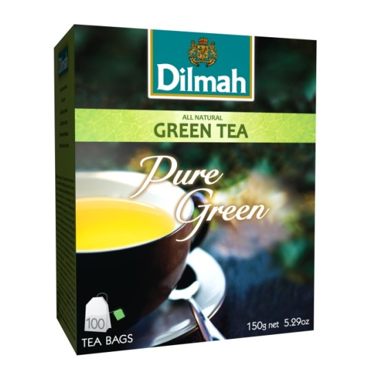 Dilmah zelený 100x1.5g