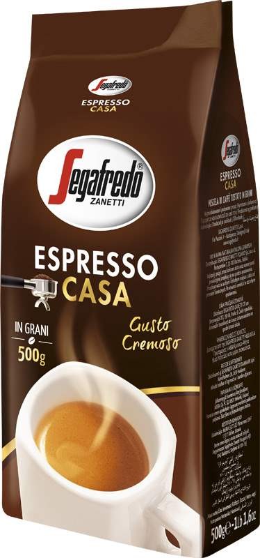 Segafredo Espresso Casa 500g zrno