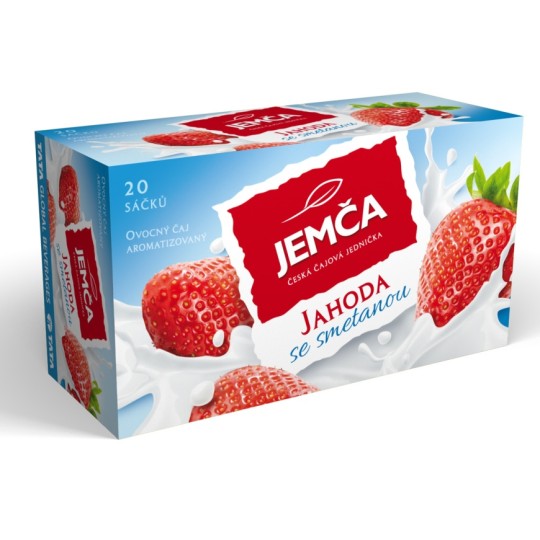 Jemča Jahoda se smetanou 20x2g