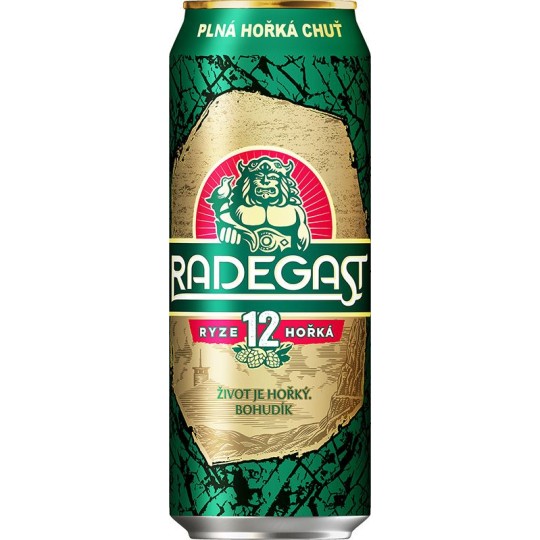 Radegast Ryze hořká 12 0,5l - plech