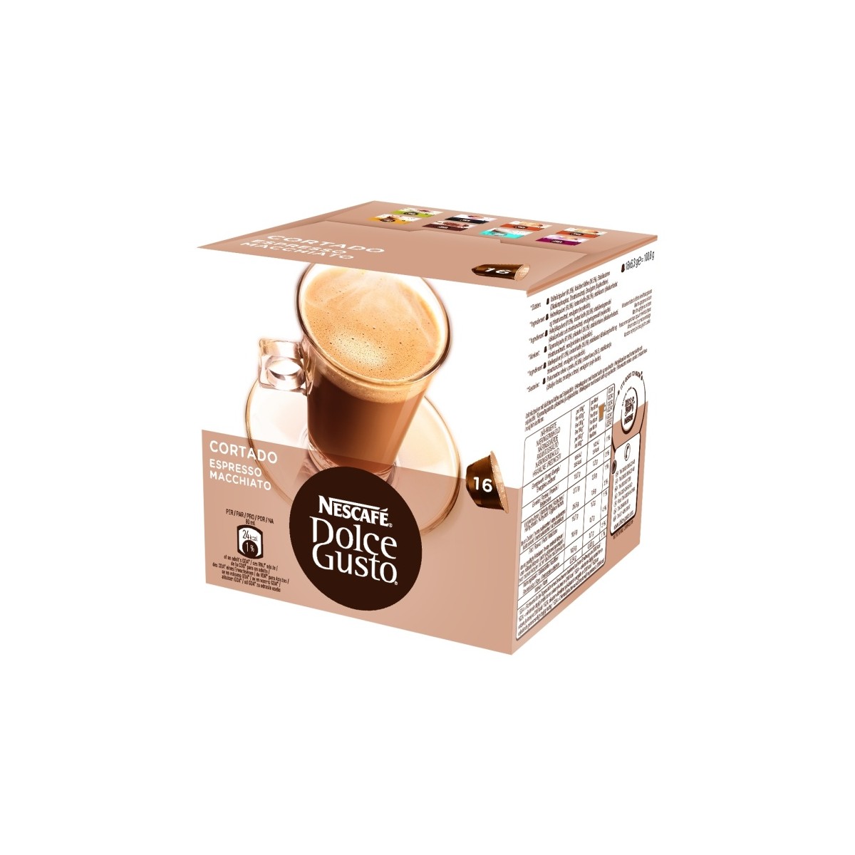 NESCAFÉ Dolce Gusto Cortado espresso 100,8g